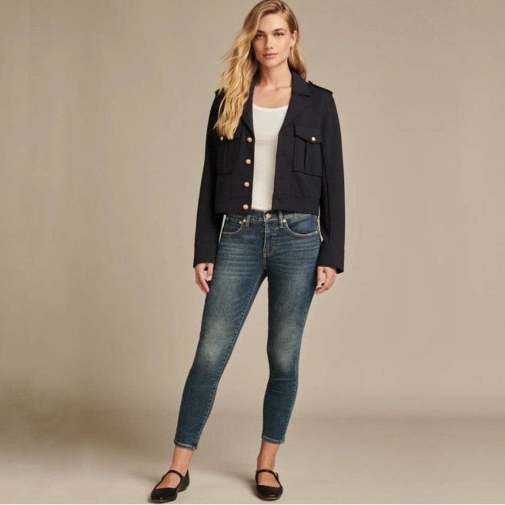2/$30 Lucky Brand AVA Mid-rise Skinny Jeans Cheyenne 12 #A1388 - Picture 3 of 13